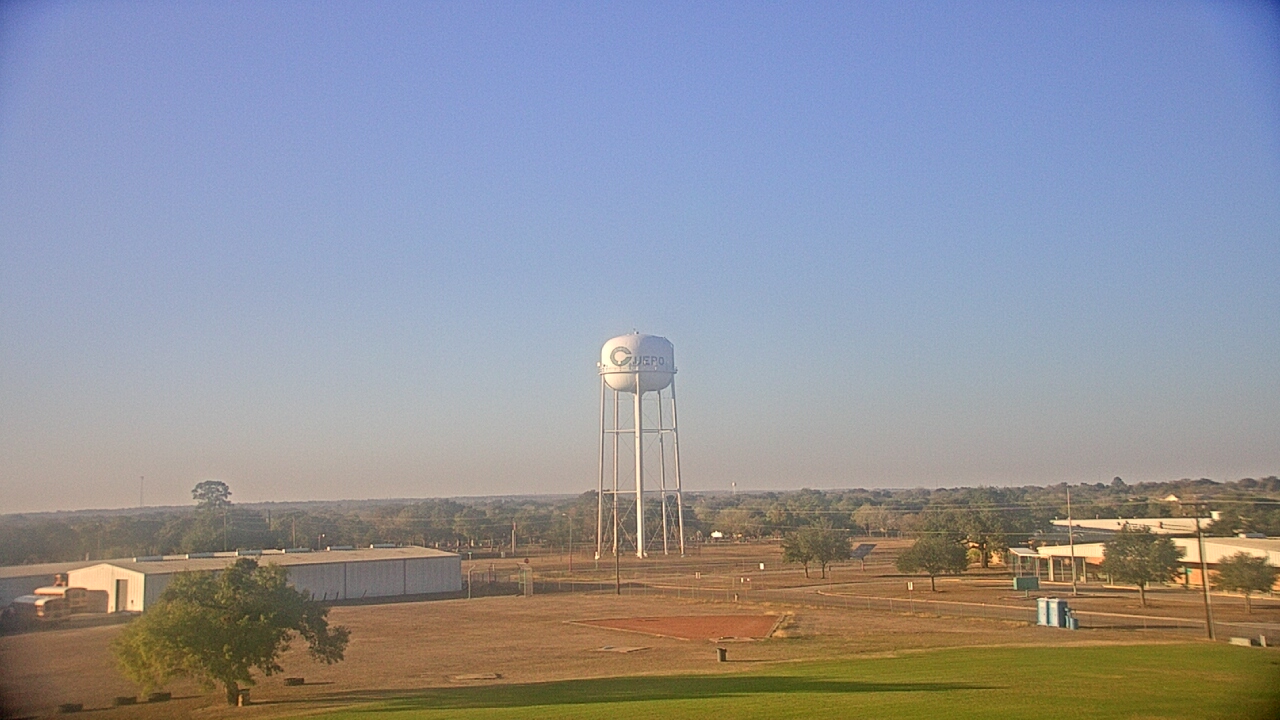 Thumbnail for current weather camera view from Cuero ISD in Cuero, Texas