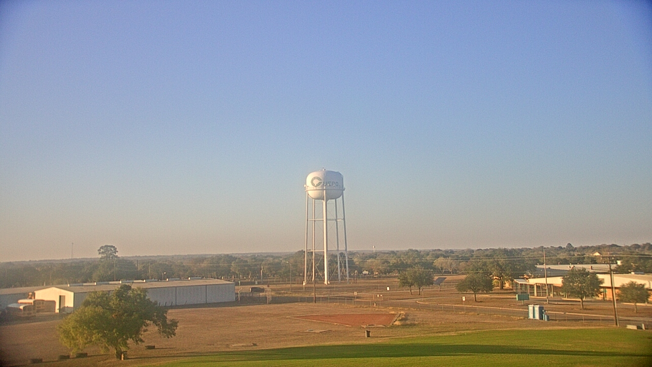 Thumbnail for current weather camera view from Cuero ISD in Cuero, Texas