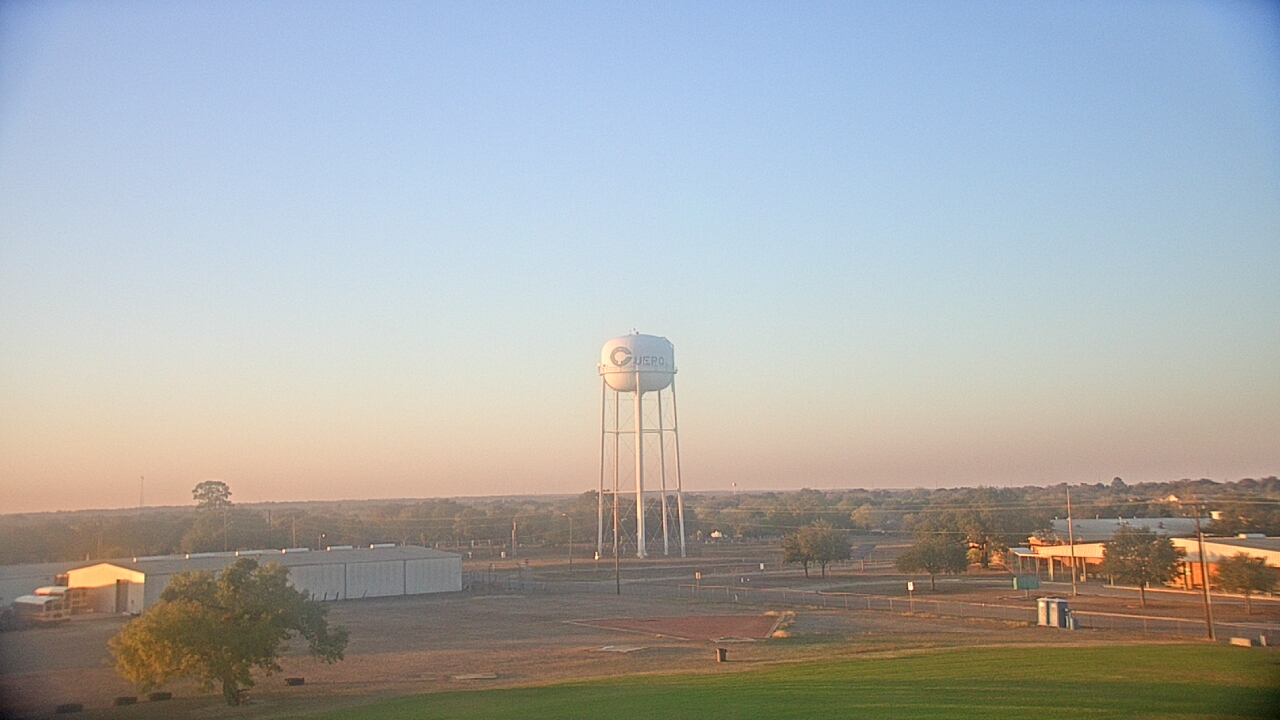 Thumbnail for current weather camera view from Cuero ISD in Cuero, Texas