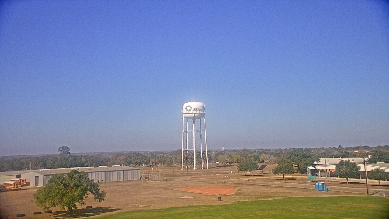 Thumbnail for current weather camera view from Cuero ISD in Cuero, Texas