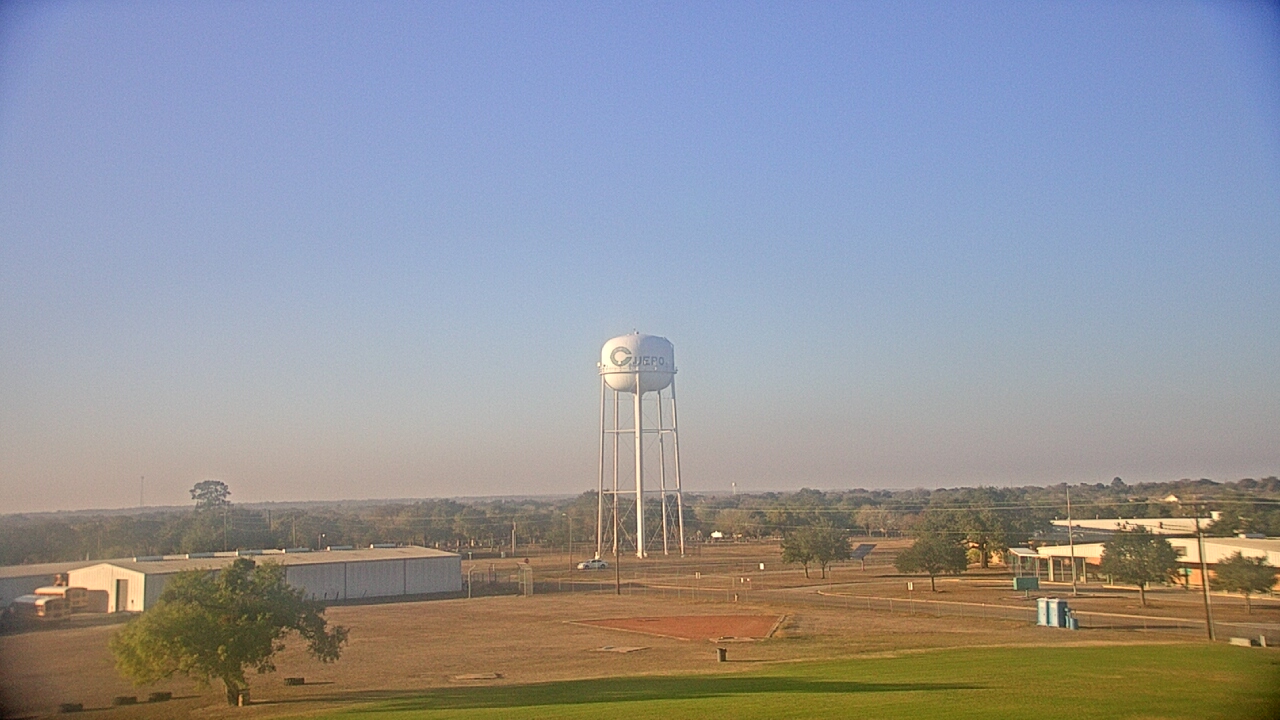 Thumbnail for current weather camera view from Cuero ISD in Cuero, Texas