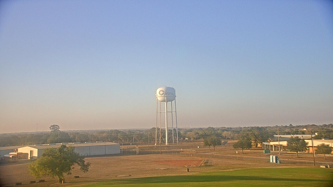 Thumbnail for current weather camera view from Cuero ISD in Cuero, Texas