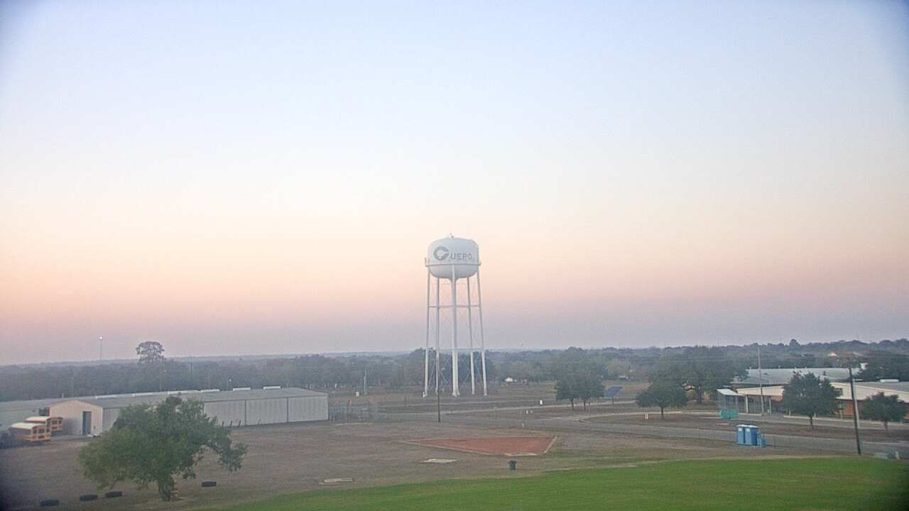Thumbnail for current weather camera view from Cuero ISD in Cuero, Texas