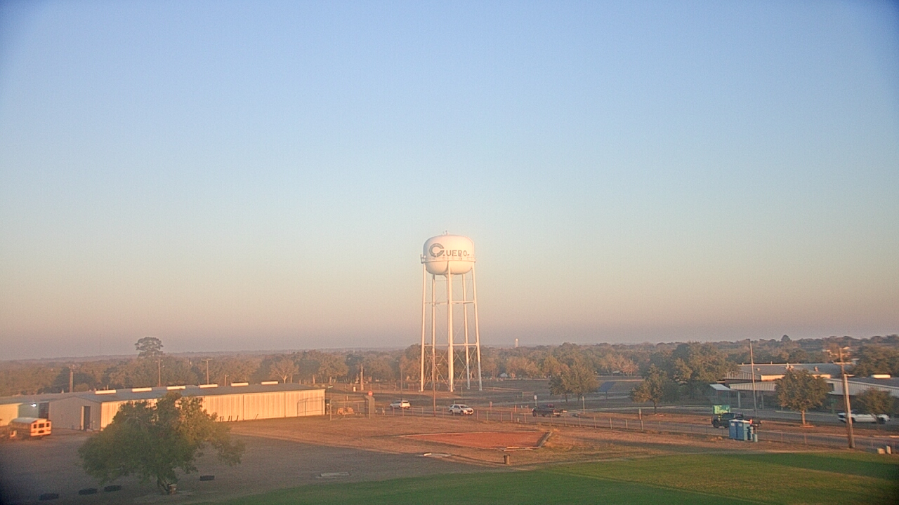 Thumbnail for current weather camera view from Cuero ISD in Cuero, Texas