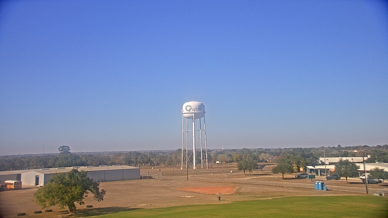 Thumbnail for current weather camera view from Cuero ISD in Cuero, Texas