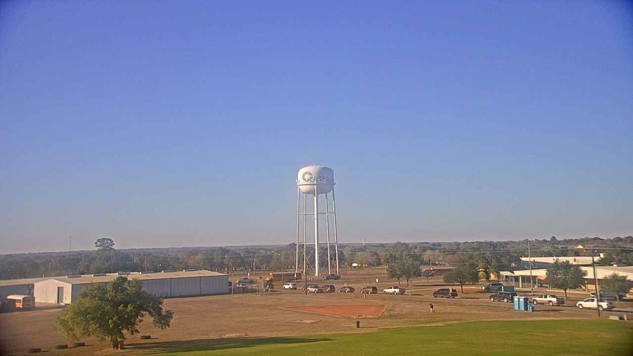Thumbnail for current weather camera view from Cuero ISD in Cuero, Texas
