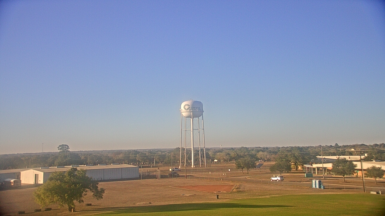 Thumbnail for current weather camera view from Cuero ISD in Cuero, Texas