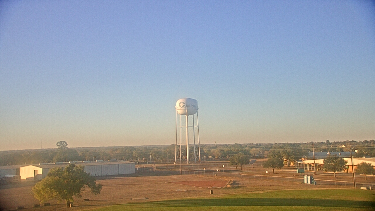Thumbnail for current weather camera view from Cuero ISD in Cuero, Texas