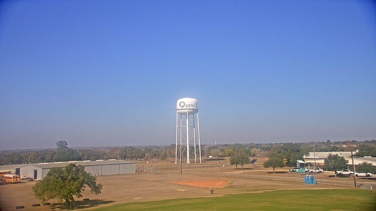 Thumbnail for current weather camera view from Cuero ISD in Cuero, Texas