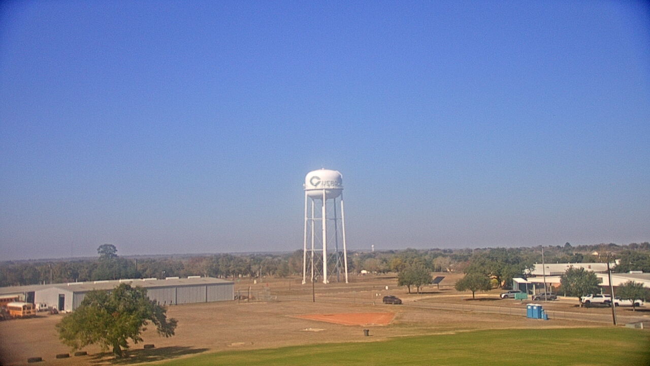 Thumbnail for current weather camera view from Cuero ISD in Cuero, Texas