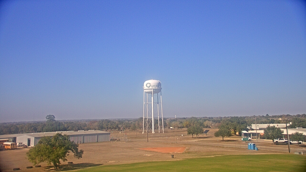 Thumbnail for current weather camera view from Cuero ISD in Cuero, Texas