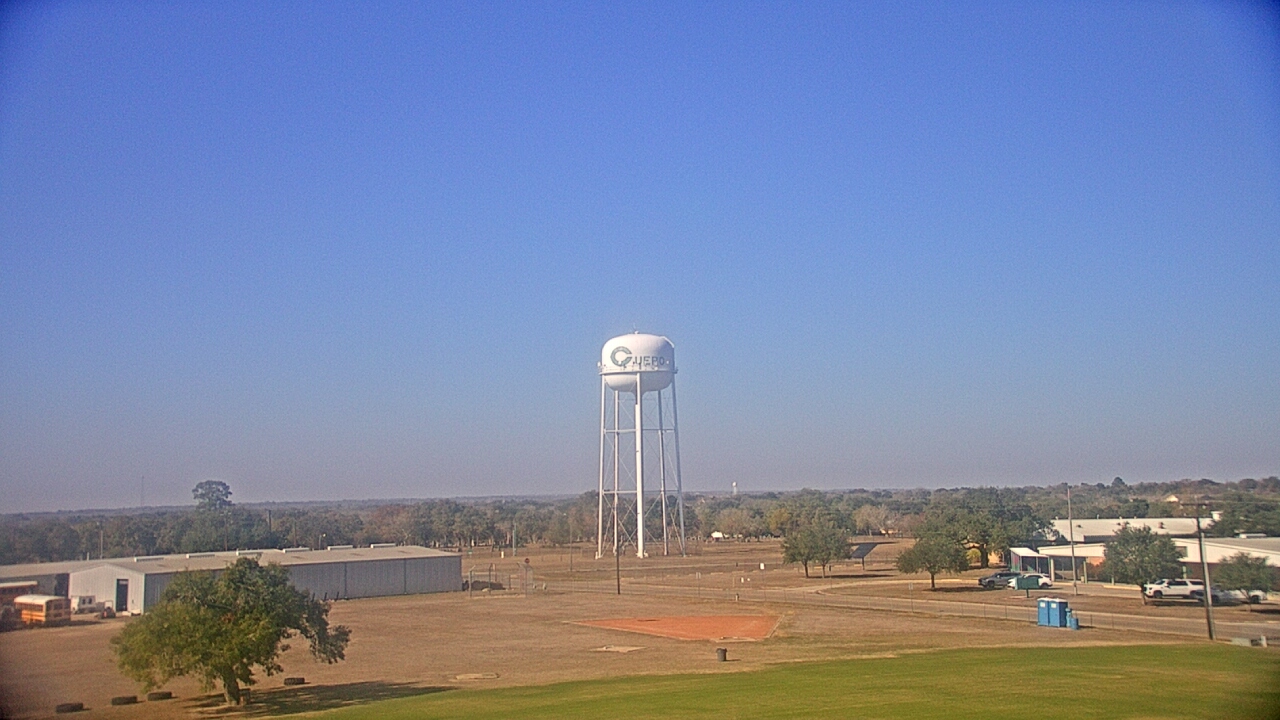 Thumbnail for current weather camera view from Cuero ISD in Cuero, Texas
