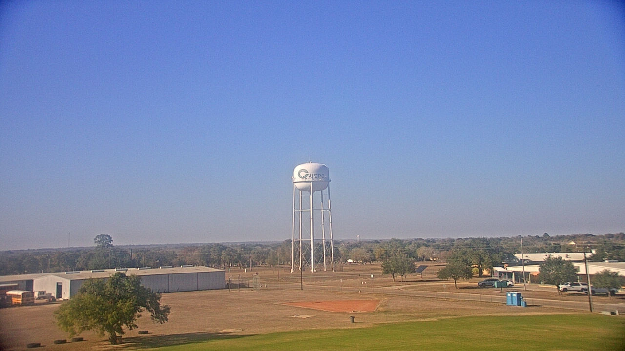 Thumbnail for current weather camera view from Cuero ISD in Cuero, Texas