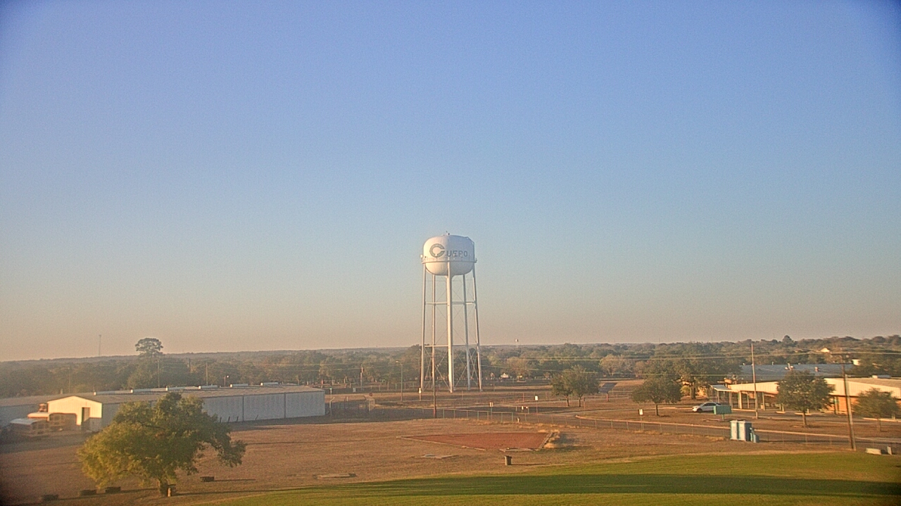 Thumbnail for current weather camera view from Cuero ISD in Cuero, Texas