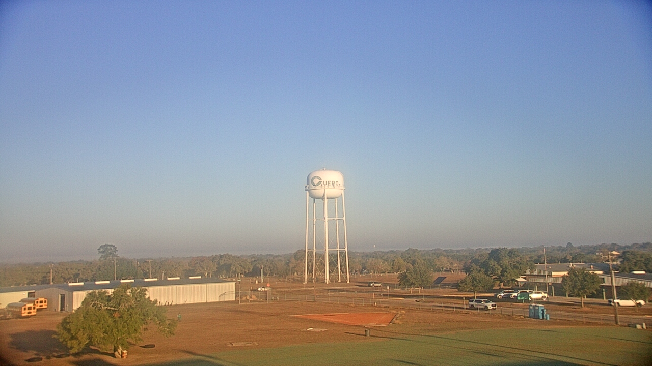 Thumbnail for current weather camera view from Cuero ISD in Cuero, Texas