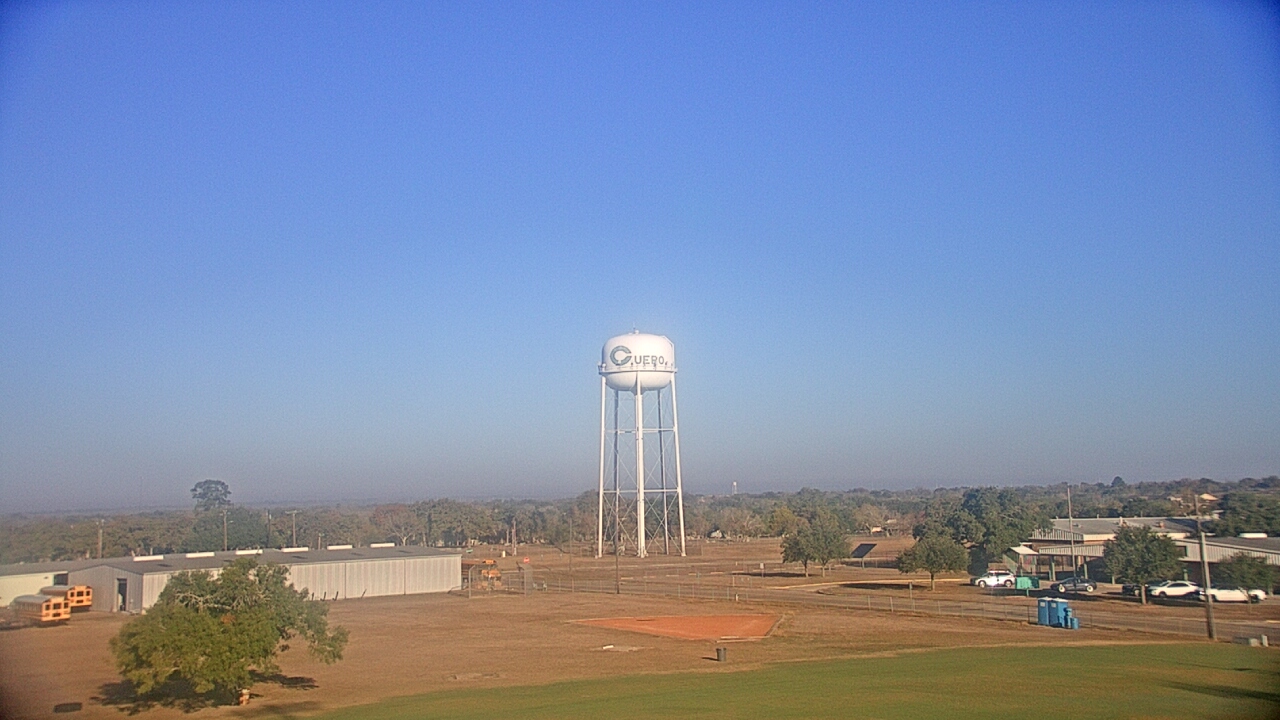 Thumbnail for current weather camera view from Cuero ISD in Cuero, Texas