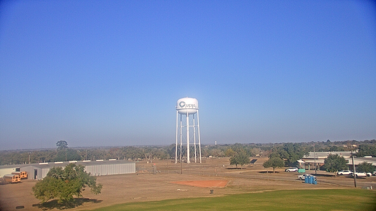 Thumbnail for current weather camera view from Cuero ISD in Cuero, Texas