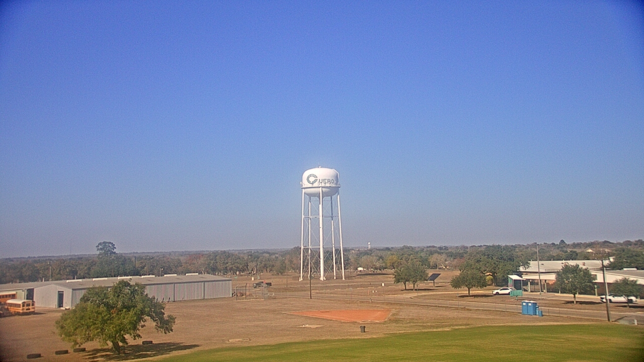 Thumbnail for current weather camera view from Cuero ISD in Cuero, Texas