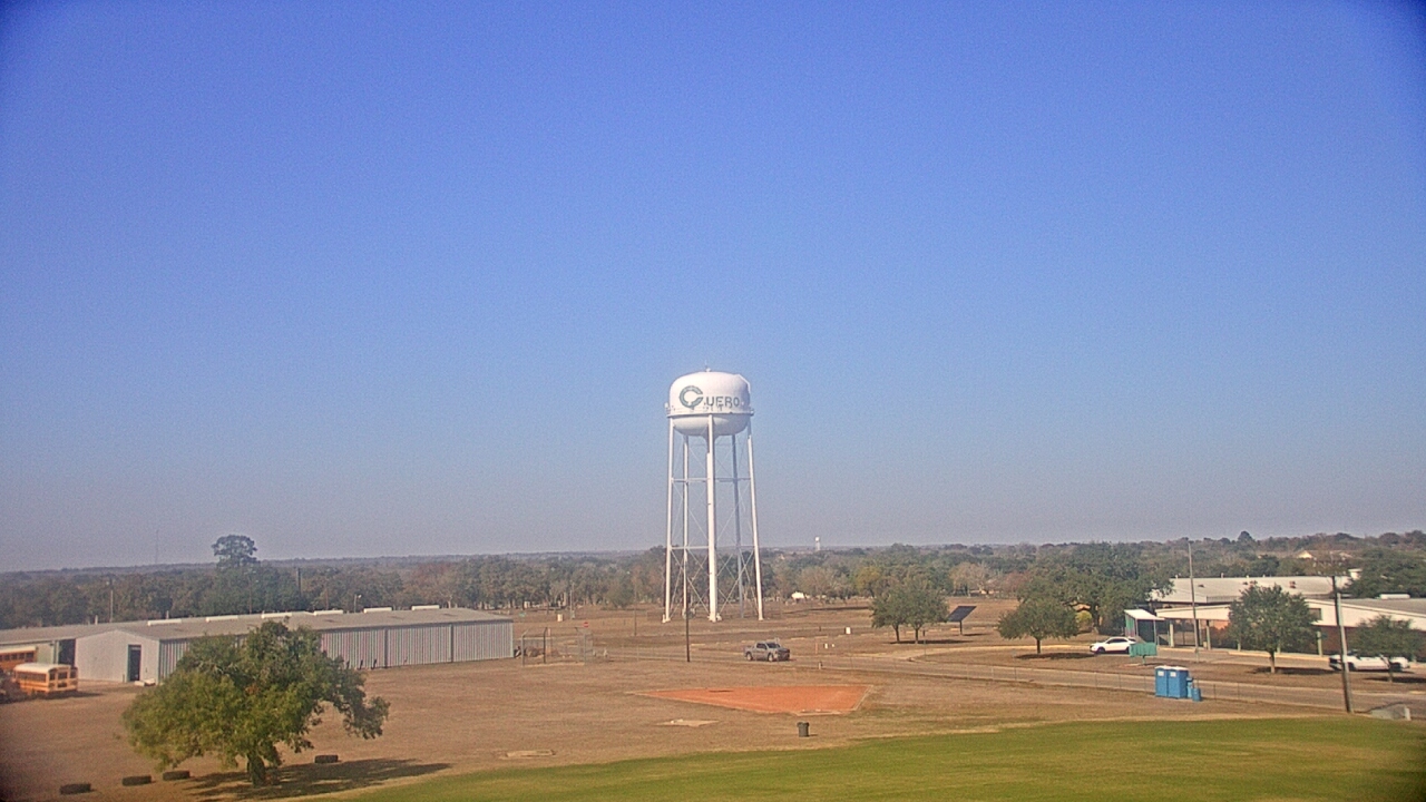 Thumbnail for current weather camera view from Cuero ISD in Cuero, Texas