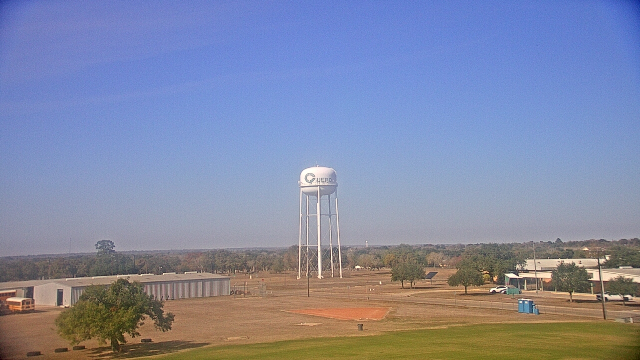 Thumbnail for current weather camera view from Cuero ISD in Cuero, Texas