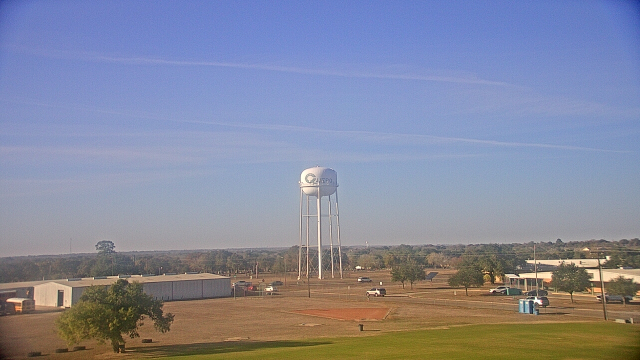 Thumbnail for current weather camera view from Cuero ISD in Cuero, Texas