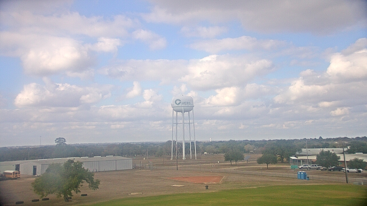 Thumbnail for current weather camera view from Cuero ISD in Cuero, Texas