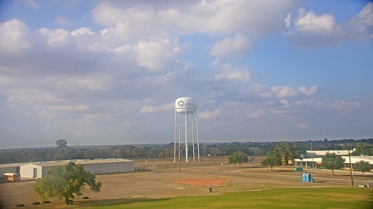 Thumbnail for current weather camera view from Cuero ISD in Cuero, Texas