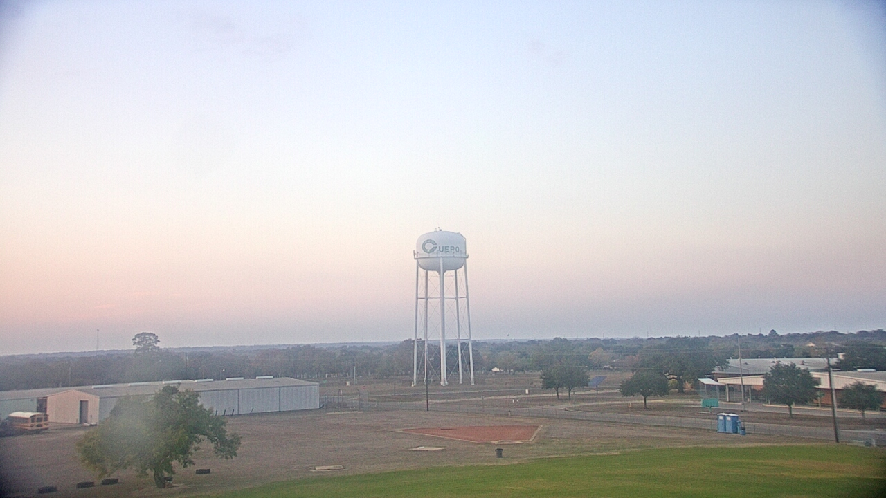 Thumbnail for current weather camera view from Cuero ISD in Cuero, Texas