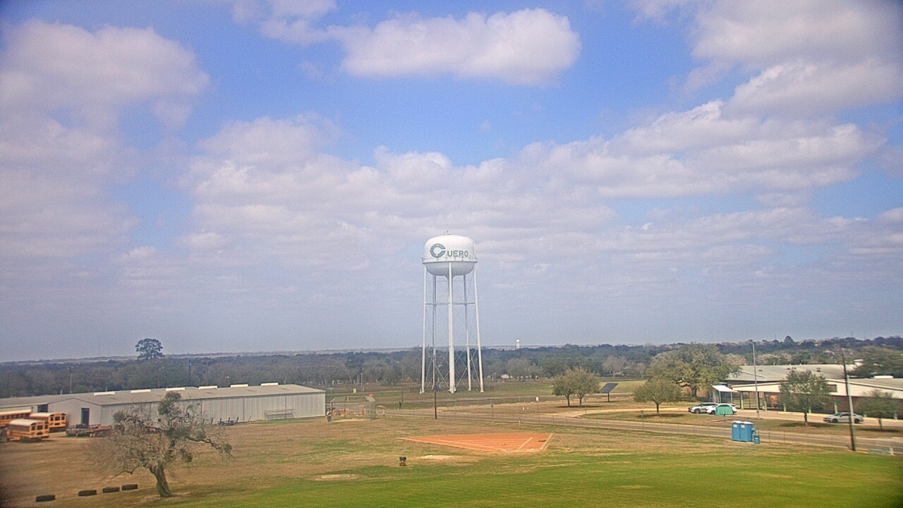 Thumbnail for current weather camera view from Cuero ISD in Cuero, Texas