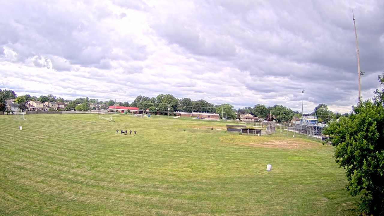 Thumbnail for current weather camera view from Crestwood HS in Dearborn Heights, Michigan
