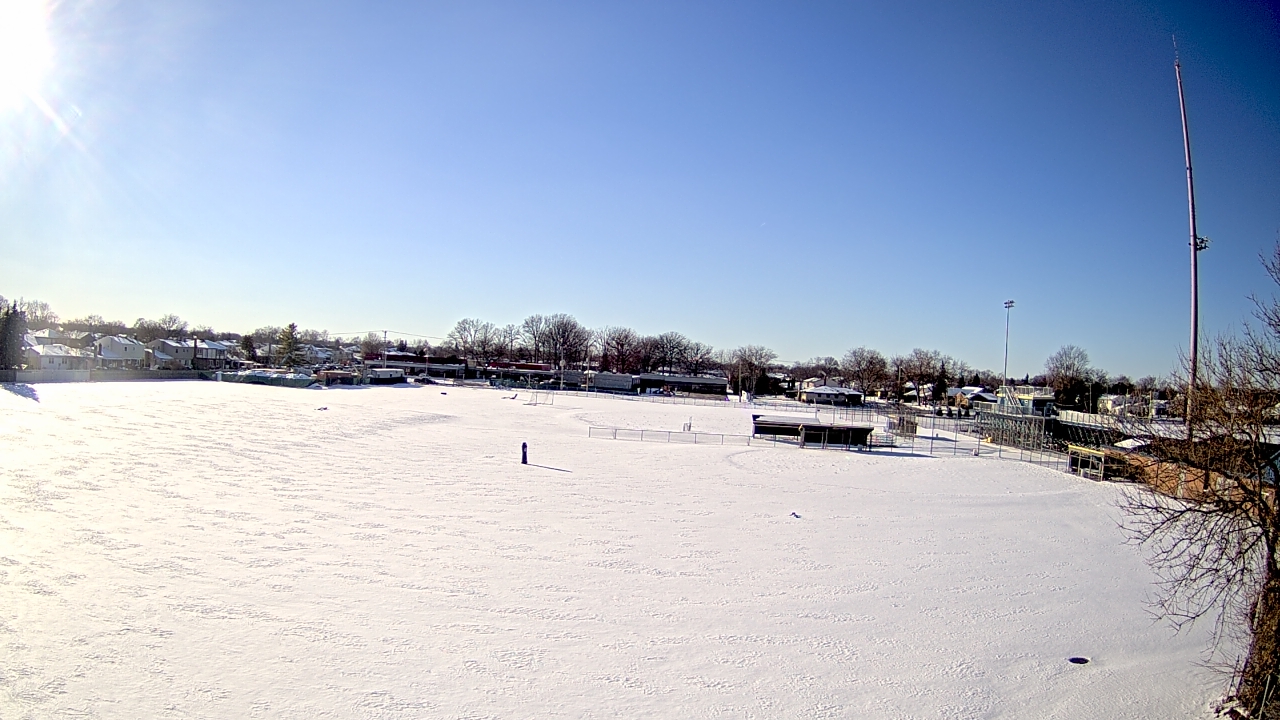 Thumbnail for current weather camera view from Crestwood HS in Dearborn Heights, Michigan