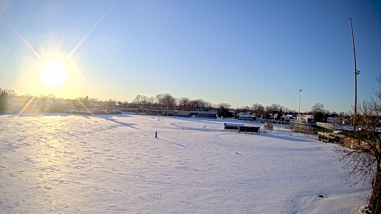 Thumbnail for current weather camera view from Crestwood HS in Dearborn Heights, Michigan