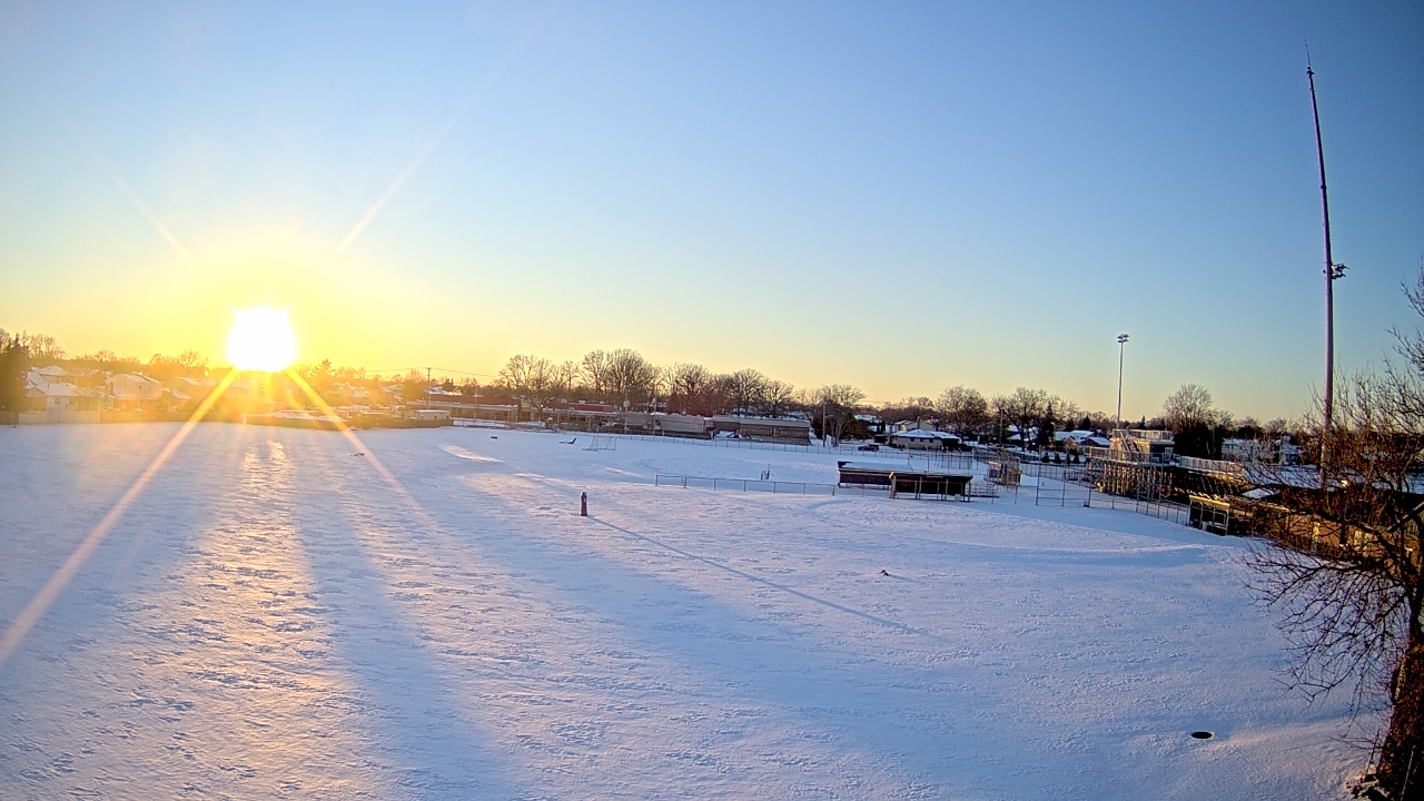Thumbnail for current weather camera view from Crestwood HS in Dearborn Heights, Michigan