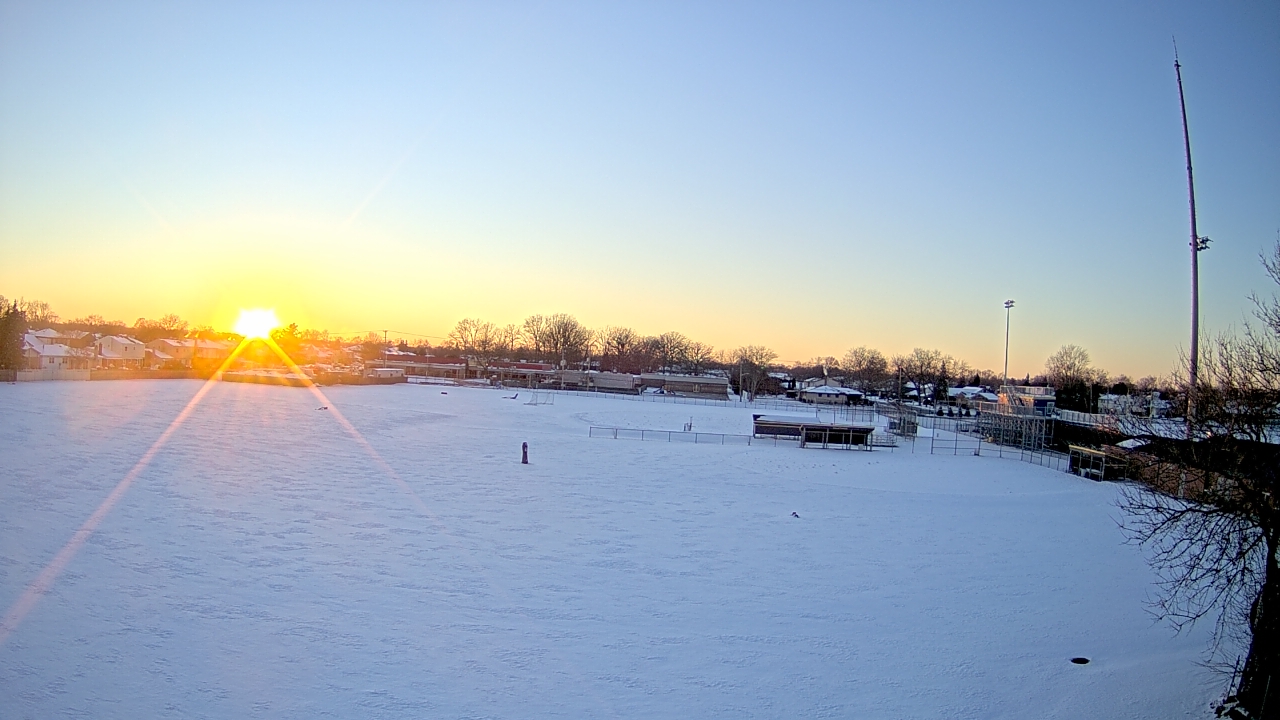 Thumbnail for current weather camera view from Crestwood HS in Dearborn Heights, Michigan