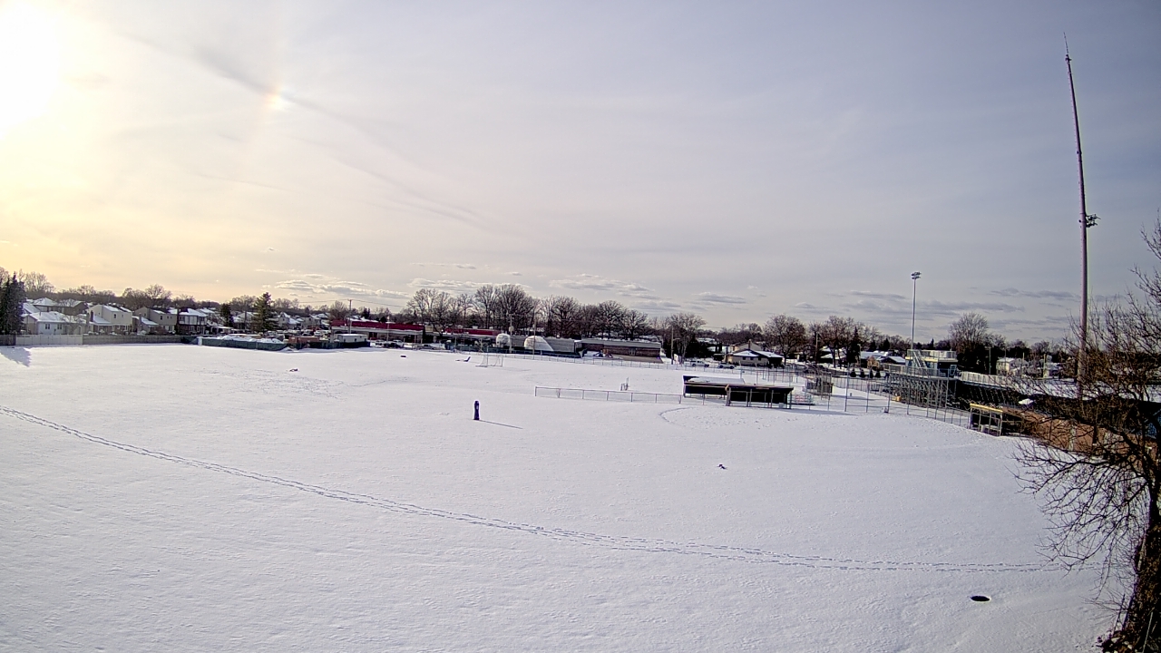 Thumbnail for current weather camera view from Crestwood HS in Dearborn Heights, Michigan