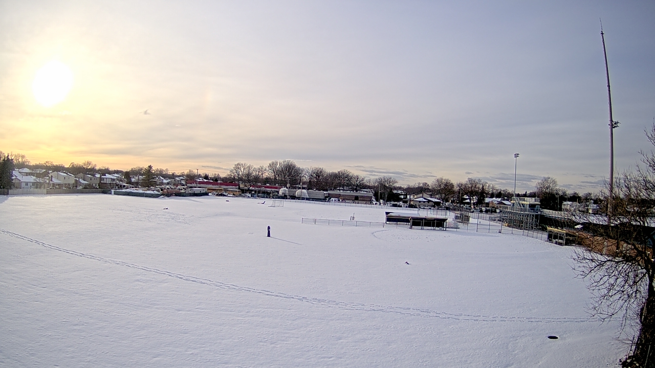 Thumbnail for current weather camera view from Crestwood HS in Dearborn Heights, Michigan