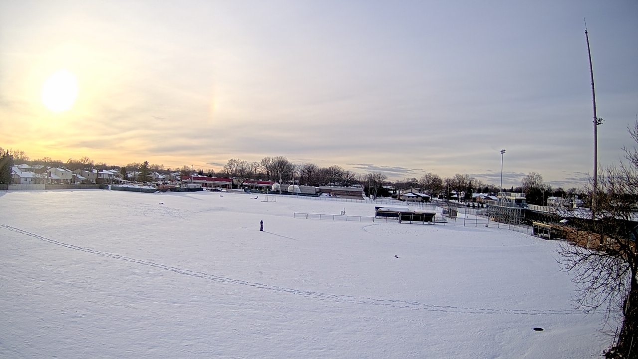 Thumbnail for current weather camera view from Crestwood HS in Dearborn Heights, Michigan