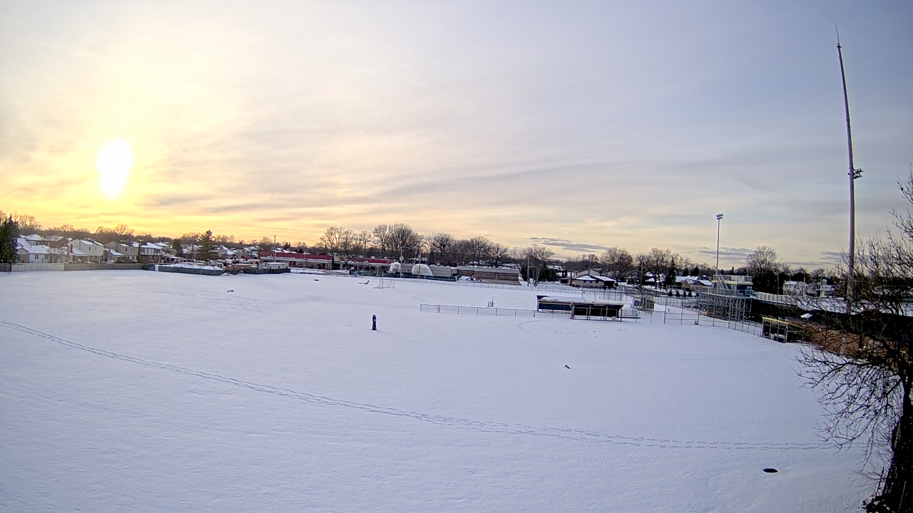 Thumbnail for current weather camera view from Crestwood HS in Dearborn Heights, Michigan