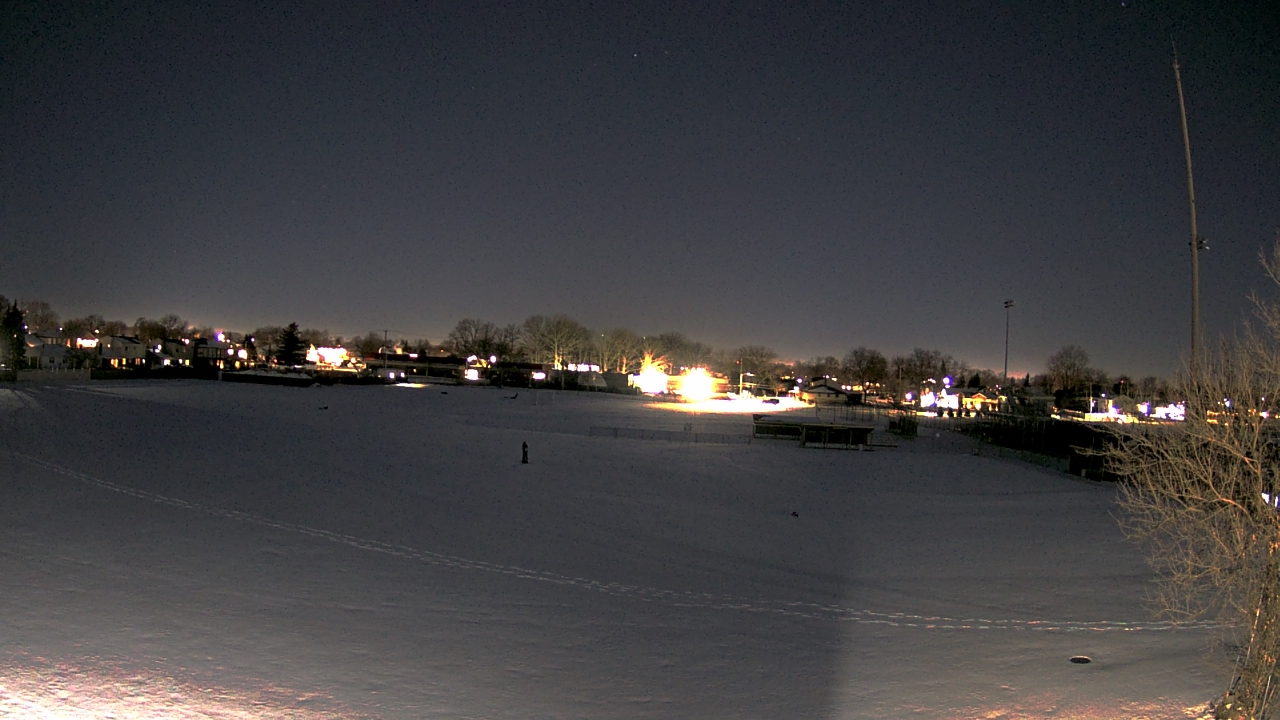 Thumbnail for current weather camera view from Crestwood HS in Dearborn Heights, Michigan