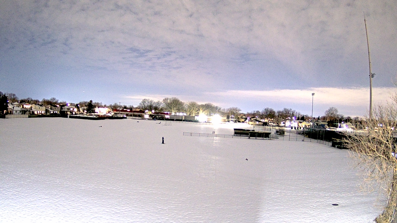 Thumbnail for current weather camera view from Crestwood HS in Dearborn Heights, Michigan