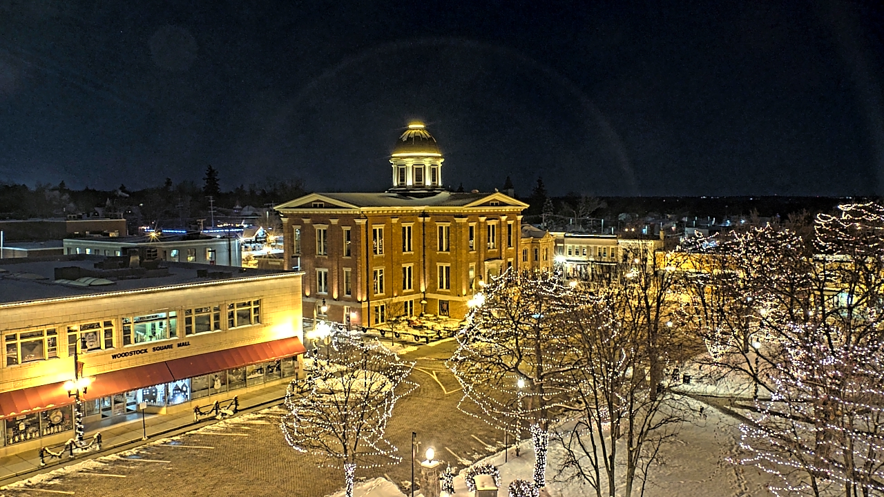 Thumbnail for current weather camera view from City of Woodstock in Woodstock, Illinois