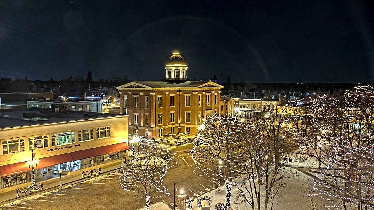 Thumbnail for current weather camera view from City of Woodstock in Woodstock, Illinois