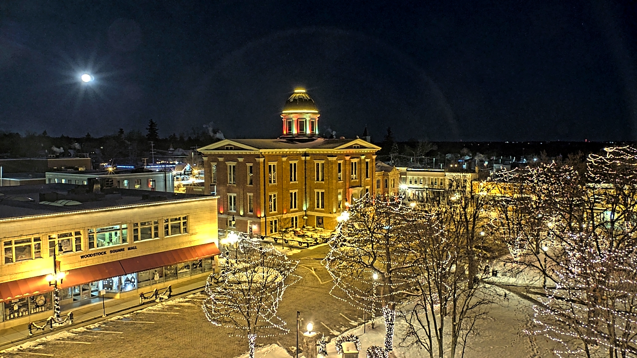 Thumbnail for current weather camera view from City of Woodstock in Woodstock, Illinois