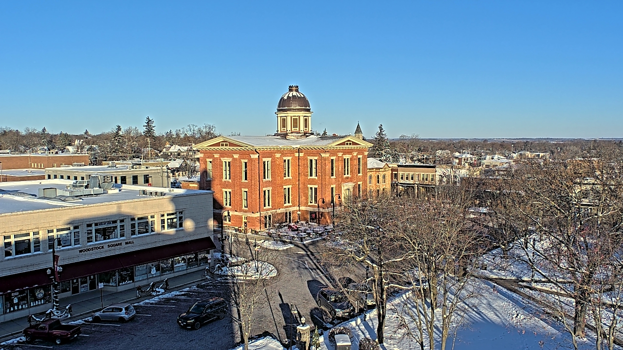 Thumbnail for current weather camera view from City of Woodstock in Woodstock, Illinois