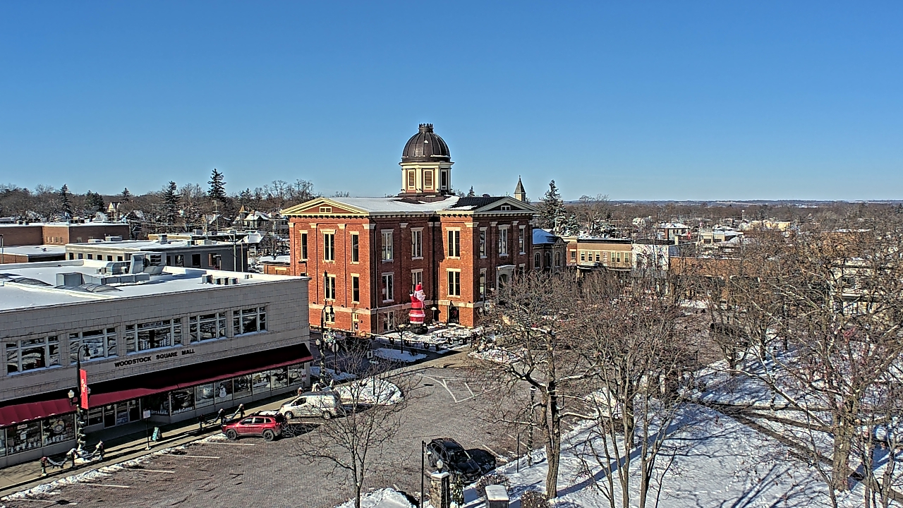 Thumbnail for current weather camera view from City of Woodstock in Woodstock, Illinois