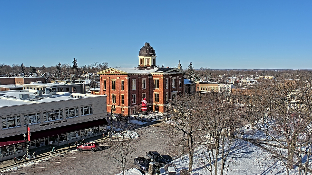 Thumbnail for current weather camera view from City of Woodstock in Woodstock, Illinois