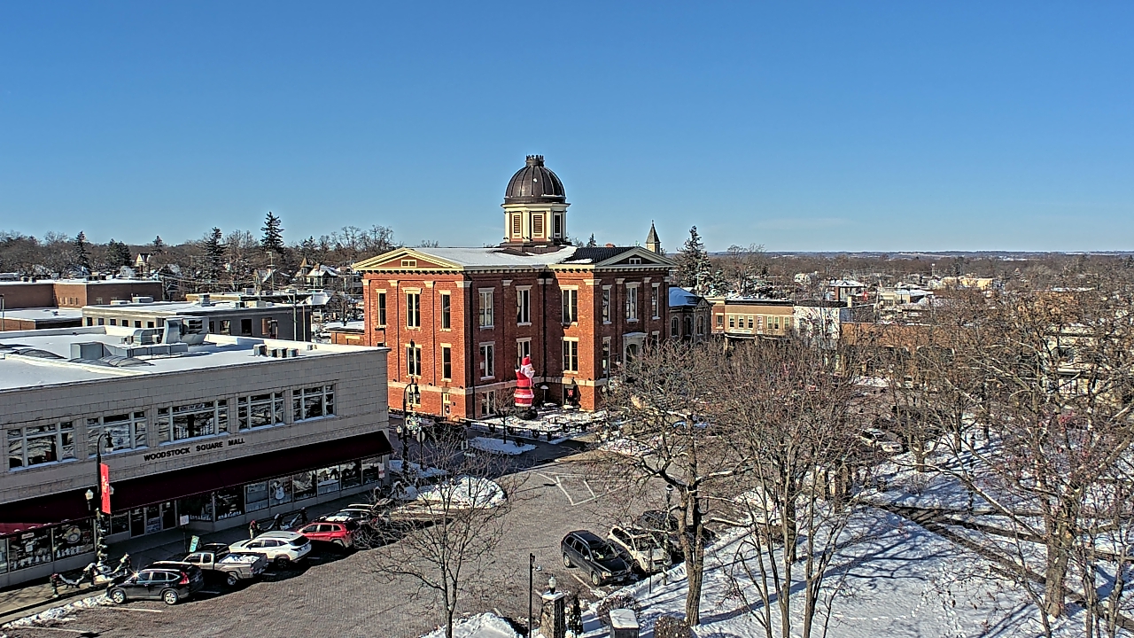 Thumbnail for current weather camera view from City of Woodstock in Woodstock, Illinois