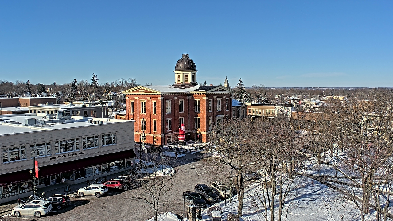Thumbnail for current weather camera view from City of Woodstock in Woodstock, Illinois