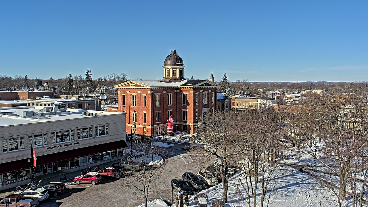 Thumbnail for current weather camera view from City of Woodstock in Woodstock, Illinois