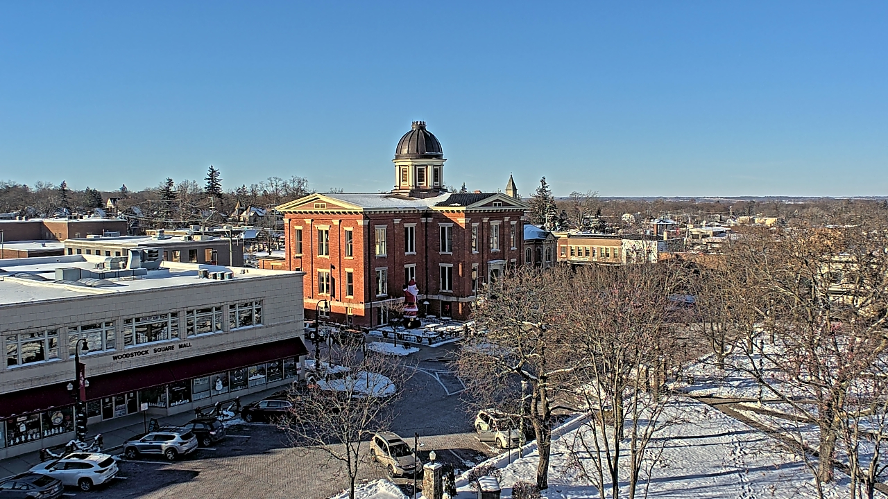 Thumbnail for current weather camera view from City of Woodstock in Woodstock, Illinois